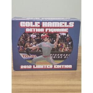 Philadelphia Phillies Action Figure Cole Hamels 2012 SGA MLB Baseball Exclusive